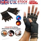 Therapy Pressure Gloves Men Women Fingerless Gloves Anti Arthritis Wrist Support