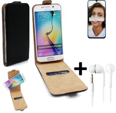 Kunstleder Hülle für Samsung Galaxy M21 Handyschutz Case Flipstyle