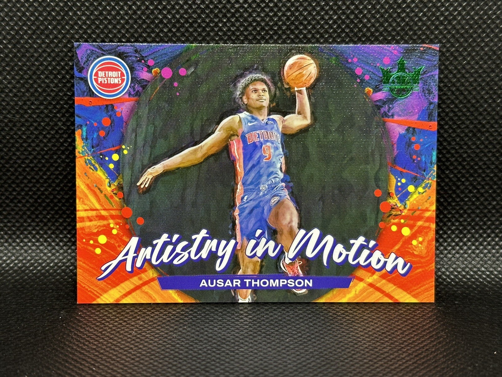 ☄️Ausar Thompson /25 Panini 2023-24 Court Kings Artistry In Motion Pistons