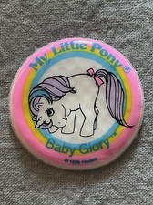 My Little Pony MLP G1 Puffy Sticker - Baby Glory - Vintage 1985