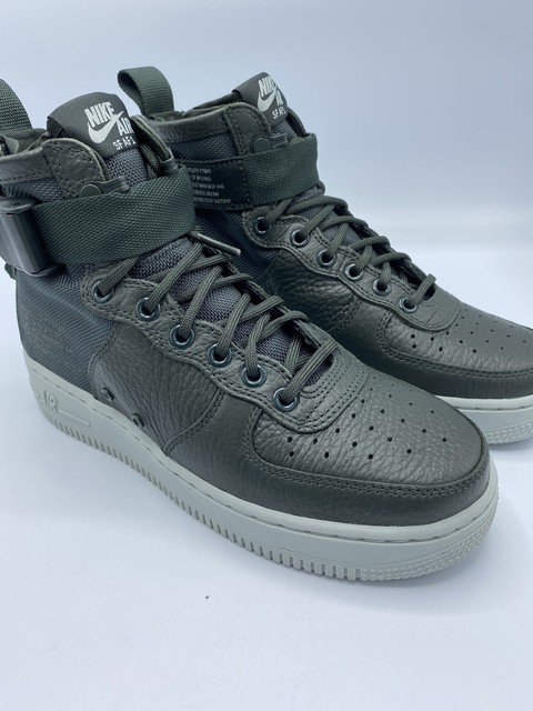 dark green and black air force 1