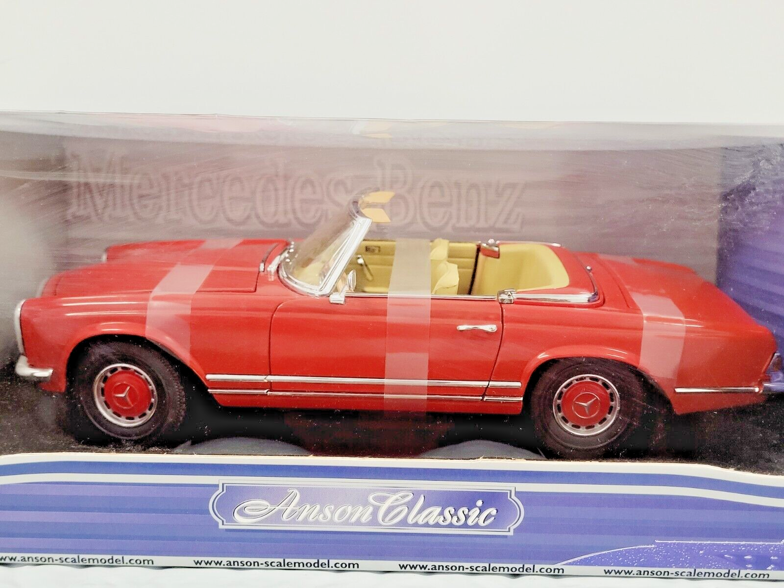 AnsOnアンソン メルセデスベンツ 280SL 1/18 ミニカー ドイツ車