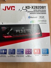 JVC KD-X282DBT Digital Media Receiver Bluetooth USB AUX DAB+ Stereo
