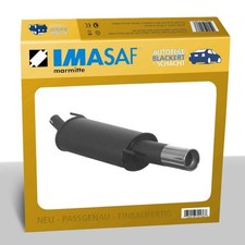 IMASAF Auspuff Sportauspuff für VW GOLF III Limo 1.6/1.8/2.0 66-85KW 1x90mm