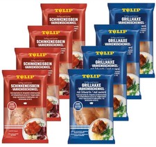 TULIP 8x 600 g Bundle Schinken-Eisbein Grillhaxe Gegart Vakuumverpackt Gepökelt