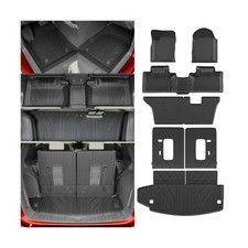 Floor Mats Compatible with 2016-2025 2026 Dodge Durango 7-Seater Trunk Mat Ca...