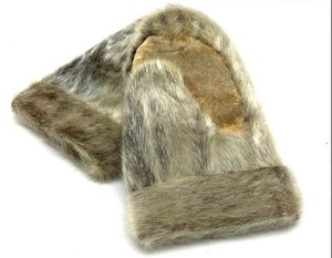Women's UNBRANDED Gray Mittens - Size 10"L