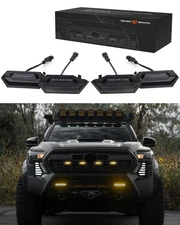 Seven Sparta 4 PCS Grill Led Lights with Fuse Adaptor Compatible with 2024-20...