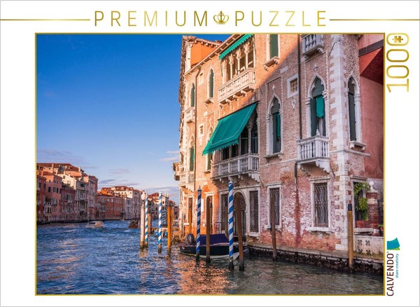 Calvendo Puzzle Venice, Grand Canal | 1000 Pieces, Finished Size 25.2 × 18.9 In-image