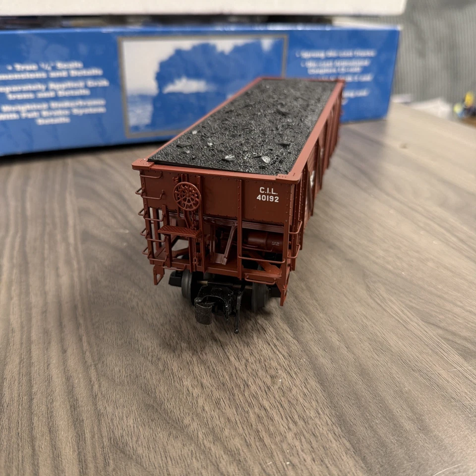 ATLAS O Gauge Steam Era Classics Full Metal MONON 40192 Hopper Car 7435-2 - Image 4 of 4