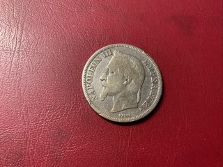 Francia 2 Franchi 1868 Argento