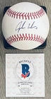 JORDAN WALKER WITH # 18 LICENSED BECKETT AUTHENTICATED SIGNED MANFRED BASEBALL