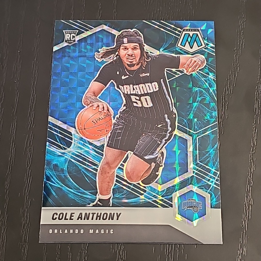 2020-21 Panini Mosaic - Rookie Cole Anthony #207 Genesis Mosaic Prizm (RC)