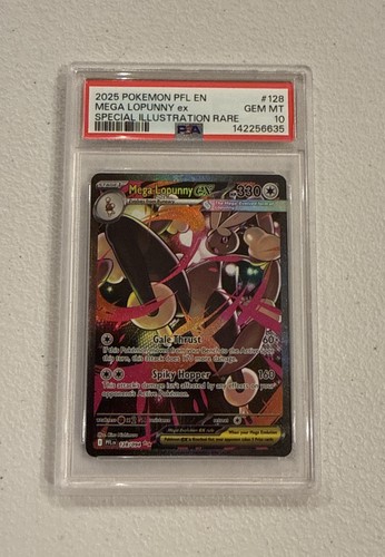 Mega Lopunny ex graded PSA 10 for sale on eBay