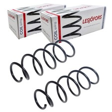2X LESJÖFORS FAHRWERKSFEDERN VORNE PASSEND FÜR OPEL KARL LINKS+RECHTS