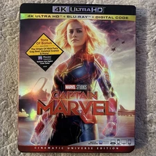 Captain Marvel (4k Ultra HD + Blu-Ray, 2019)