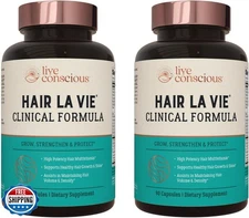 Hair La Vie Live Conscious Clinical Formula Hair Vitamins Capsule with Biotin