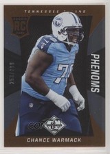 2013 Panini Limited Phenoms 253/299 Chance Warmack #176 0r5