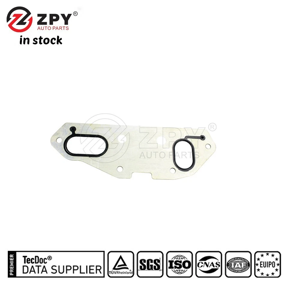 ZPY Oil Cooler Sealing Gasket For 2005-2016 Audi A4 Q5 VW Touareg 06E117070J - Image 4 of 4