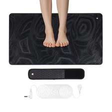 Grounding Mat for Sleep, Energy, Balance, Earth Connected Therapy.Pain and St...