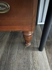 Mid-century modern dark wood chest of drawers — photo 3