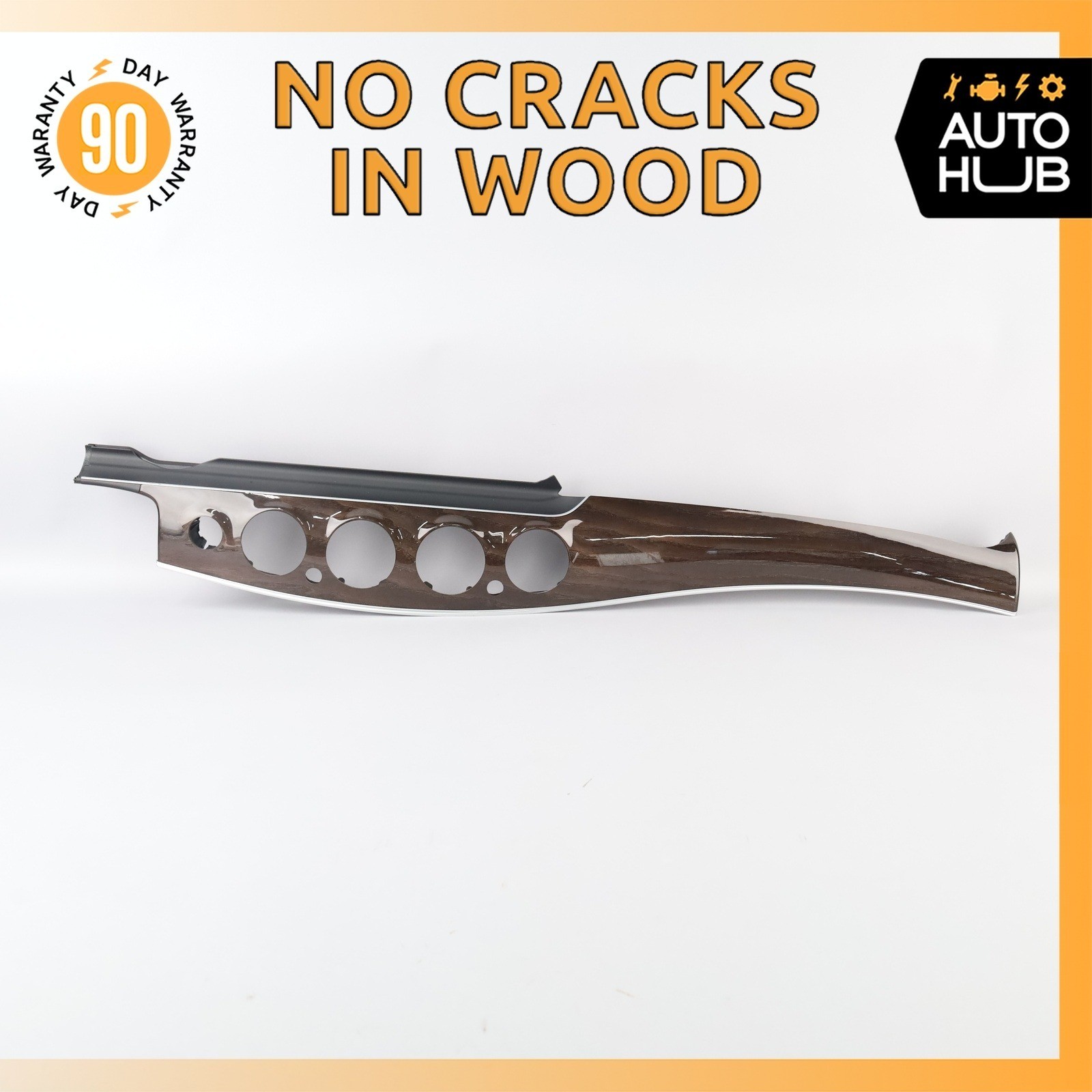17-23 Mercedes W213 E300 E400 Center Dashboard Dash Trim Molding Wood OEM 84k