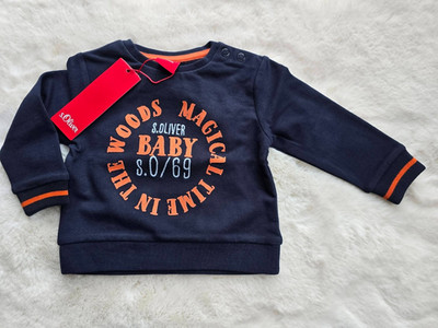 s'Oliver Baby Sweat Langarmshirt für JungenGr.62 2-4m Dunkelblau