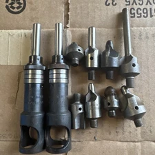 2 Magnavon Countersink Microstop 166M005-002A Cage Aircraft Tool With 8 Cutters