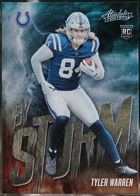 2025 Absolute Memorabilia - By Storm Football Tyler Warren #20 NM