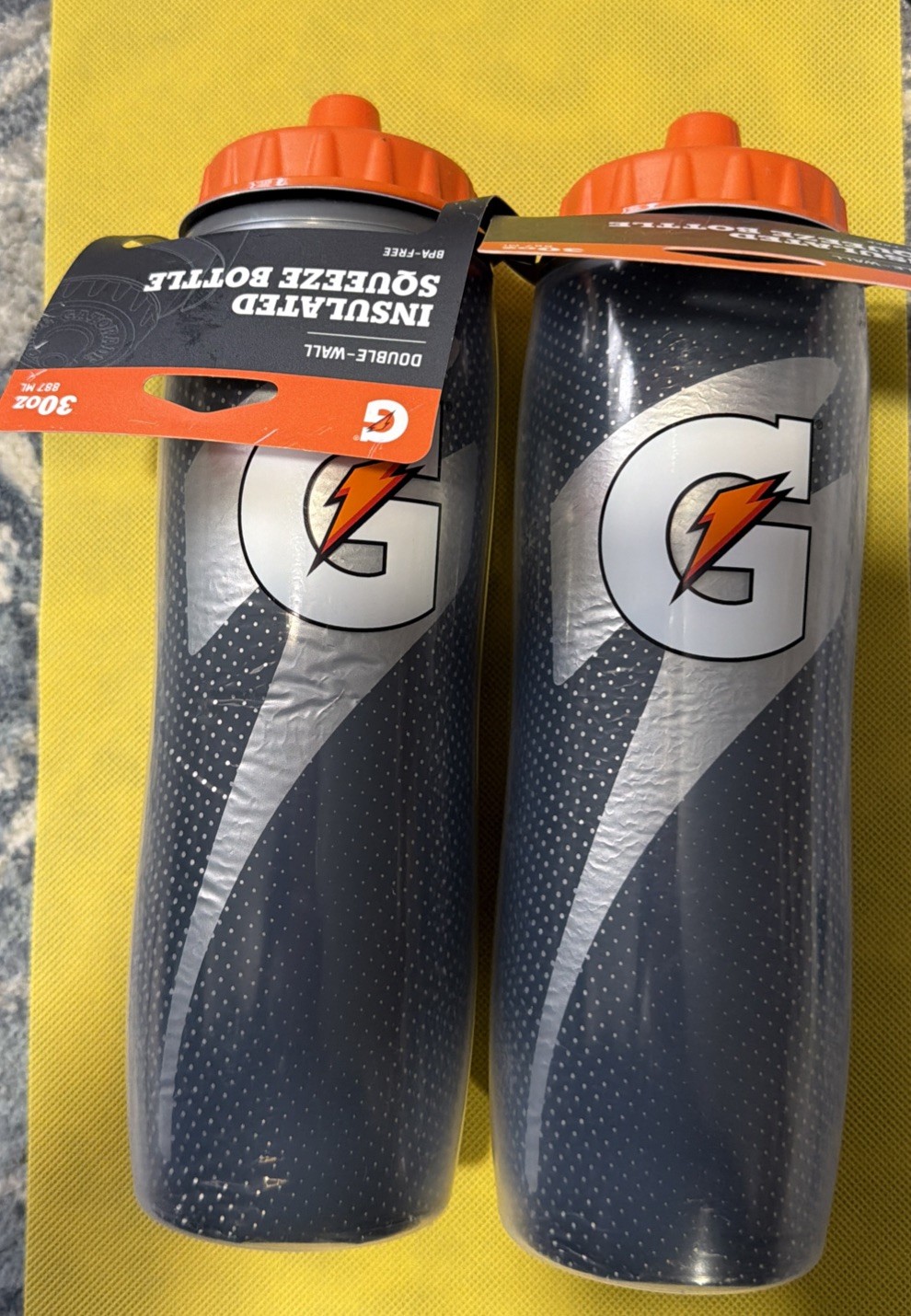 Insulated Squeeze Bottle (2 Bottles)