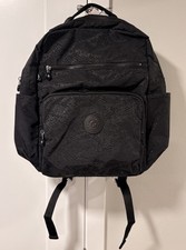 Kipling So Baby Diaper Backpack Active Python Embossed Black NWT 179