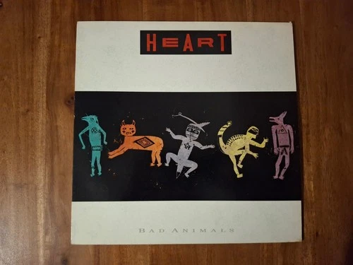 Heart - Bad Animals, 1987 LP Vinyl Record, Capitol Records ESTU 2032, Mint