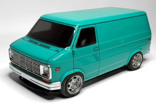 RC Body Car Drift Touring 1:10 GMC Vandura 1973 van APlastics New Shell