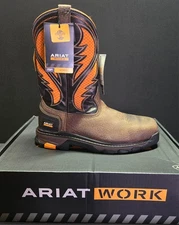 Brand New "ARIAT Intrepid VentTEK" Comp-Toe Work Boot, Sizes 14-15 EE Wide