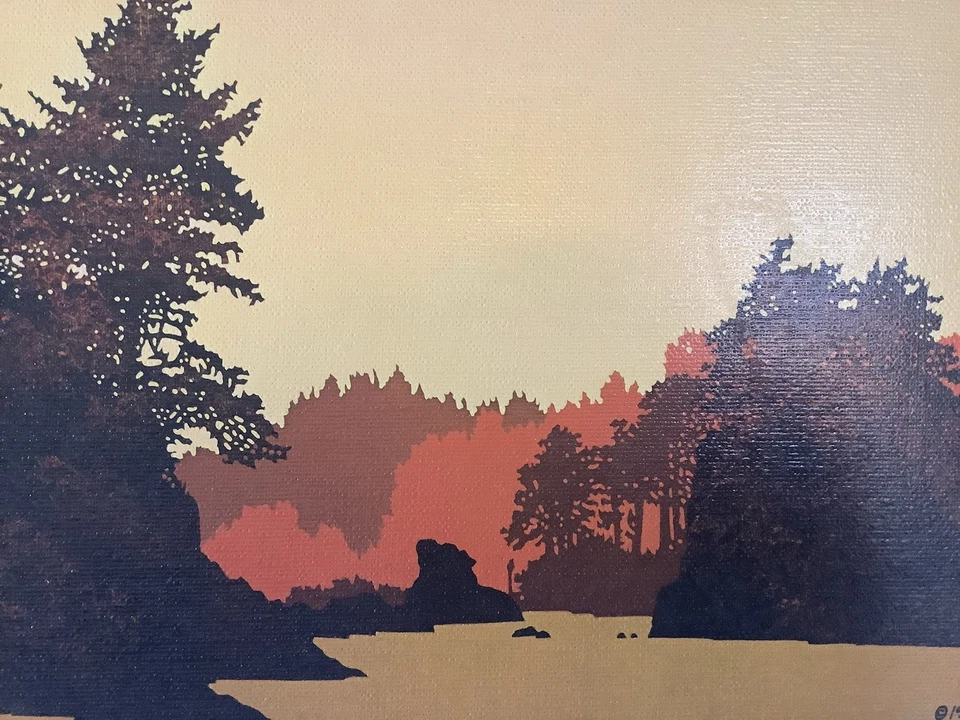 Litografía MCM Joanne Scott Pintura Edición Limitada Foto 2 de 4