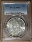 $1 1886 Morgan Silver Dollar PCGS MS61 Philadelphia Mint * AvenueCoin