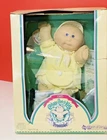 VTG1983 Coleco Cabbage Patch Kids Preemie Doll BARNARD NEWTON w/ Tag Certificate