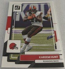 2022 Donruss Football Kareem Hunt Cleveland Browns base card #211