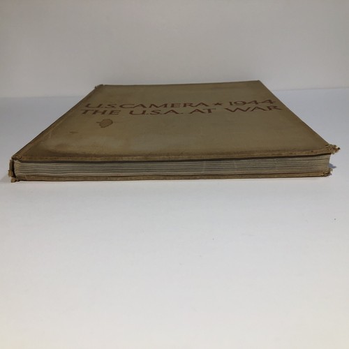 US Camera 1944 The USA At War 1943 1st Ed HC WWII Real Photo Combat Land Air Sea - Picture 4 of 12