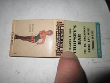 Vtg CROPSYS BAR GREEN BAY WI Matchbook Risque Pin Up Adult Unstruck