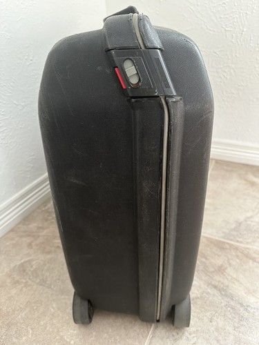 Vintage Samsonite Black Oyster Luggage 28" Hard Shell - Picture 6 of 10