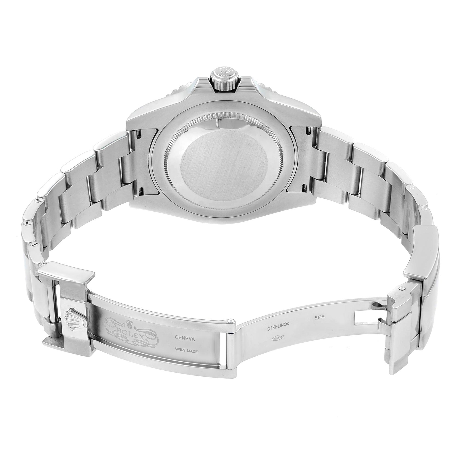 Rolex GMTMaster II Batman Black Dial Steel Automatic Mens Watch