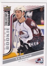2009-10 UPPER DECK COLLECTORS CHOICE T.J. GALIARDI CHOICE RESERVE ROOKIE