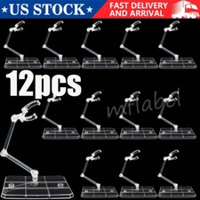 12PC HG144 Adjustable Action Figure Display Holder Base Doll Model Support Stand