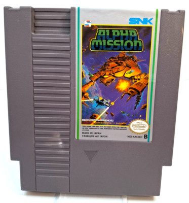 Alpha Mission - Nintendo NES Spiel nur das Modul - PAL B - Klassiker - SNK