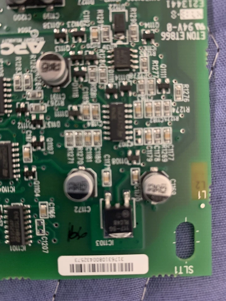 Placa PCB eléctrica APC Schneider UPS tarjeta de circuito parte 640-0763H REV08 Foto 3 de 4