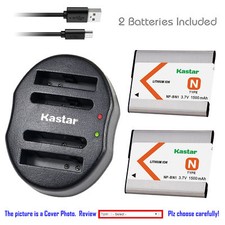 NP-BN1 BC-CSN Battery or Dual Charger for Sony Cyber-shot DSC-TX9 W310 W320 W330