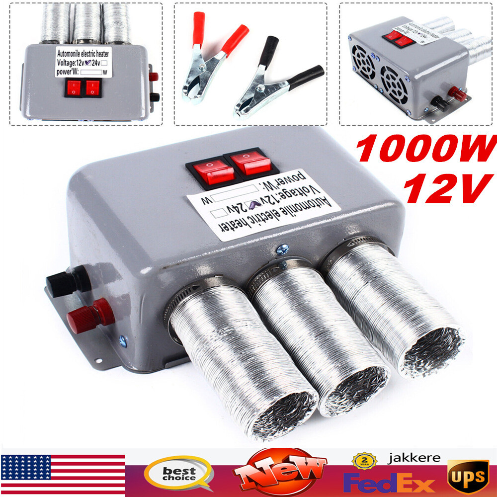 12V 600w Portable Universal Car Heater Heating Fan Defogger Defroster  Demister | eBay