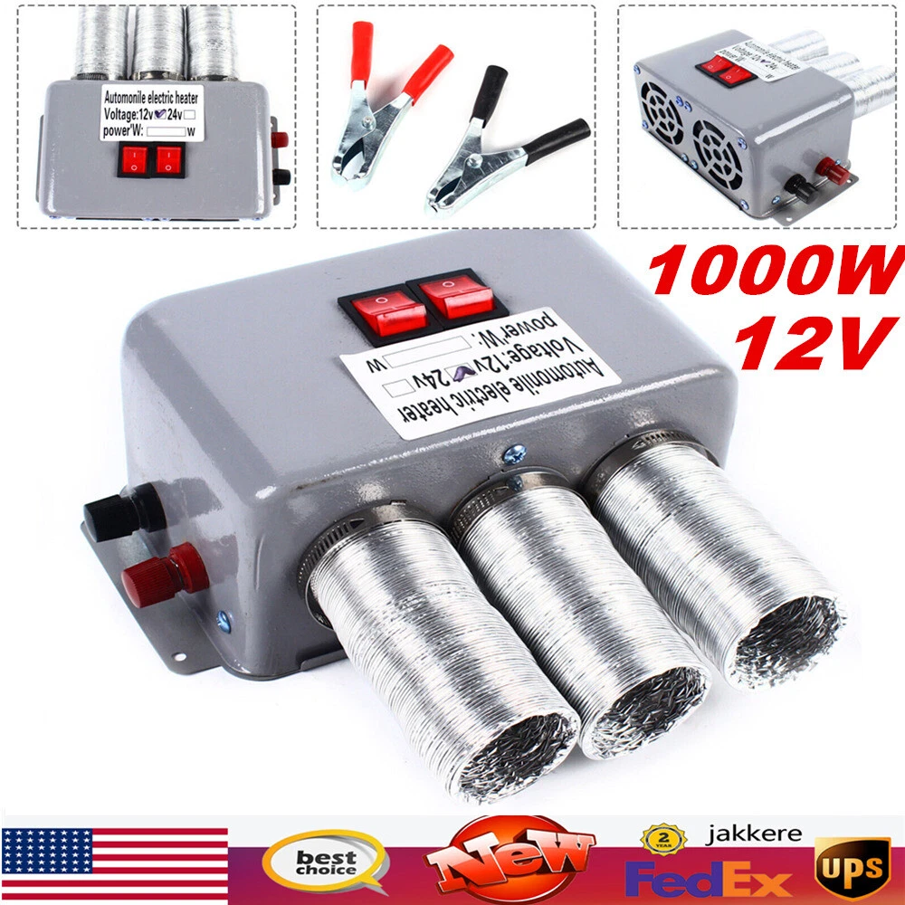 12V 600w Portable Universal Car Heater Heating Fan Defogger Defroster  Demister | eBay