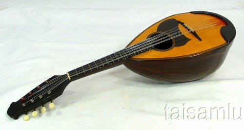 Japan S.Watanabe bowlback solid Spruce&Rosewood Mandolin,hard case,OJMN84 - Picture 7 of 8